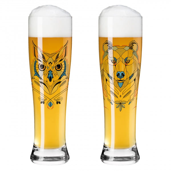 Ritzenhoff Brauchzeit WEIZENBIERGLAS-SET #1, #2 Fabrik Onlineshop
