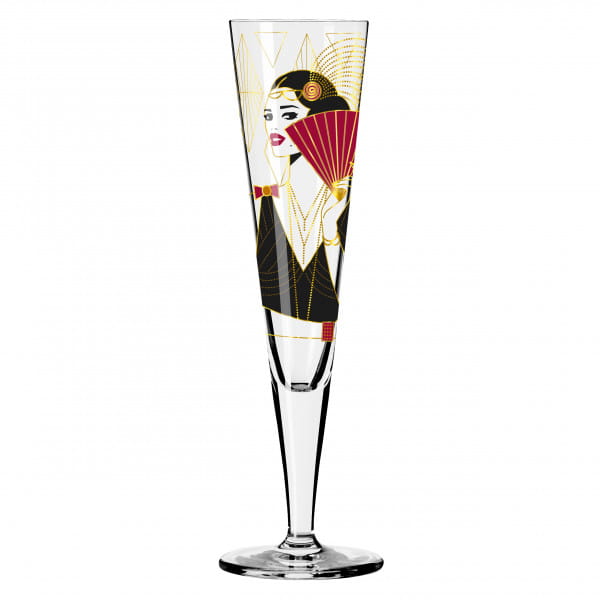 Ritzenhoff Goldnacht CHAMPAGNERGLAS #28 Großer Ausverkauf
