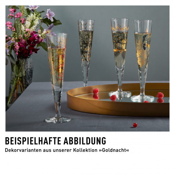 Ritzenhoff Goldnacht CHAMPAGNERGLAS #33 Exklusivangebot