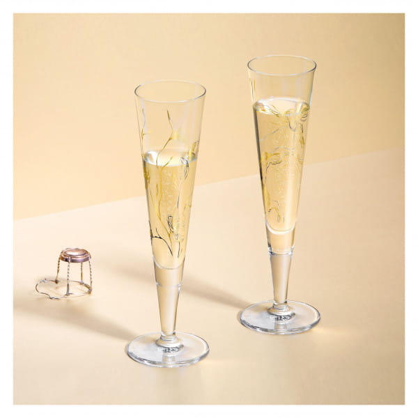 Ritzenhoff Goldnacht CHAMPAGNERGLAS #7 Black Friday