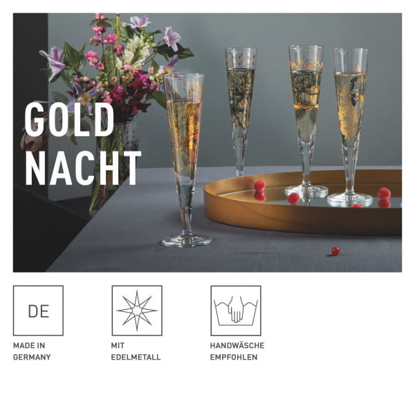 Ritzenhoff Goldnacht CHAMPAGNERGLAS #35 Bestseller