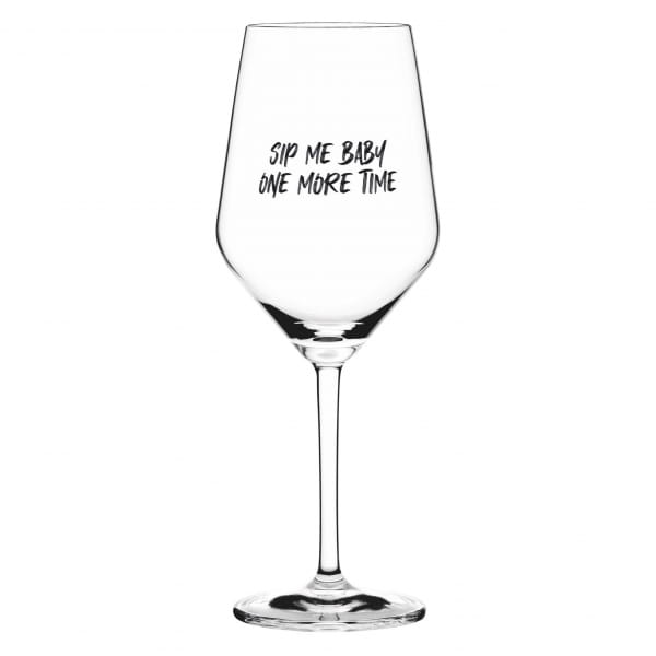 Ritzenhoff SAND & SODA WEINGLAS MIT SPRUCH - SIP ME Bis zu 50% Rabatt