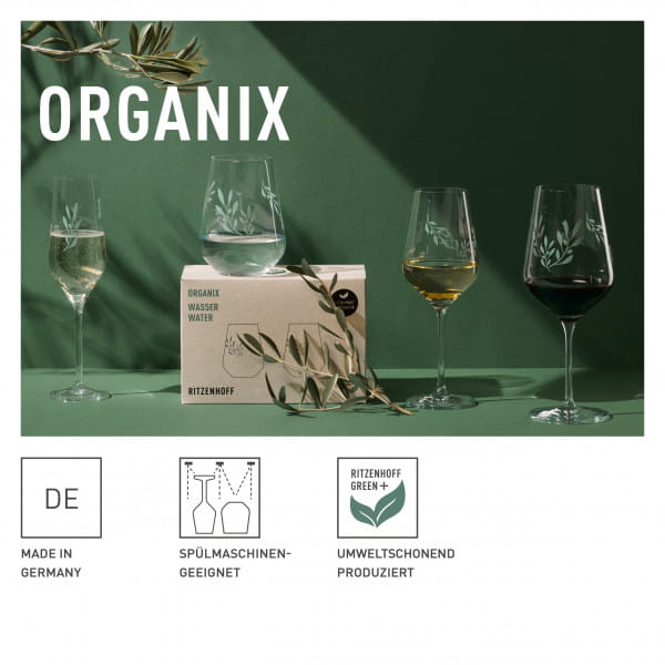 Ritzenhoff Organix CHAMPAGNERGLAS-SET #1 Saisonschlussverkauf