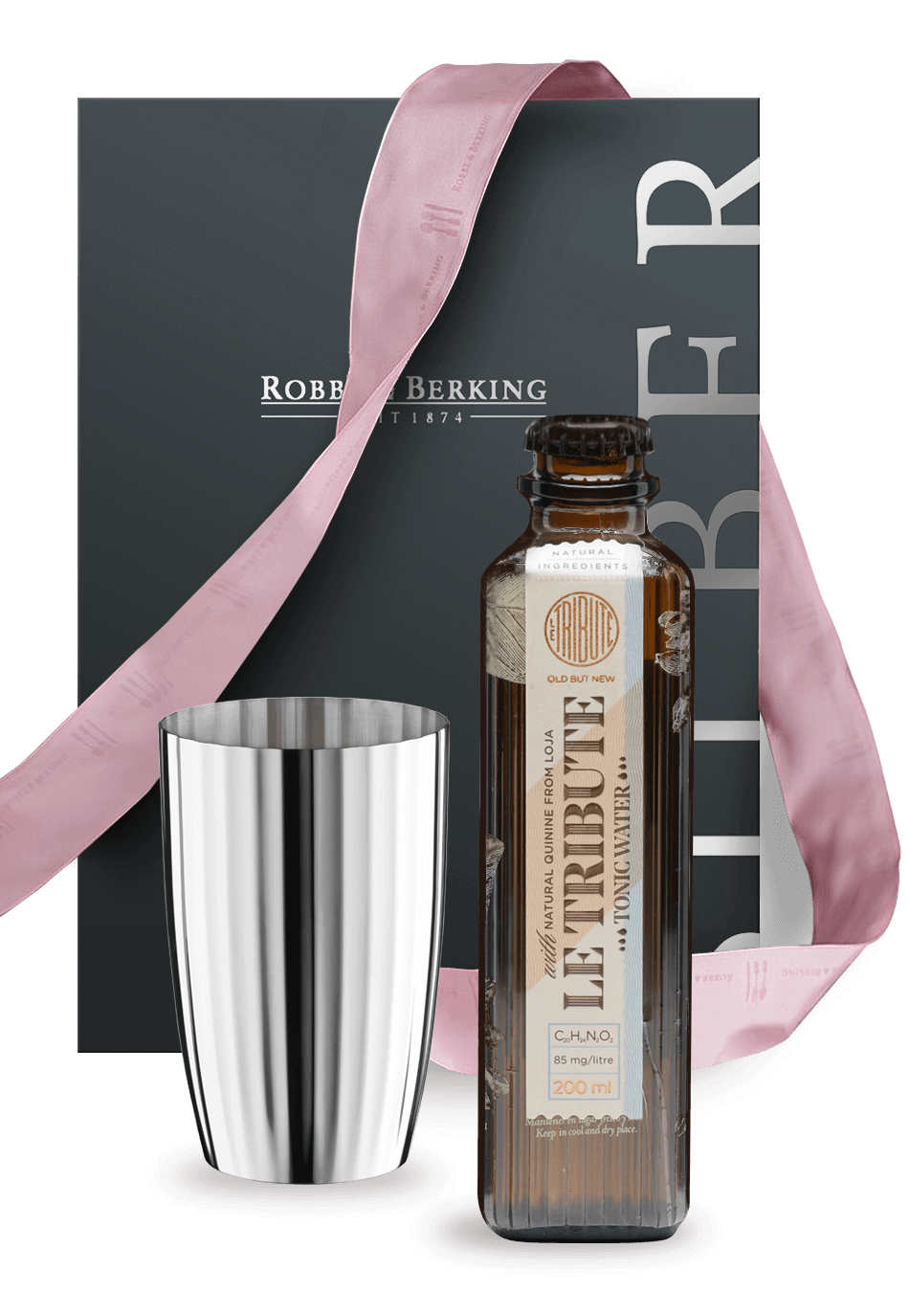 Robbe & Berking Belvedere Longdrink-Geschenkset (90g versilbert)