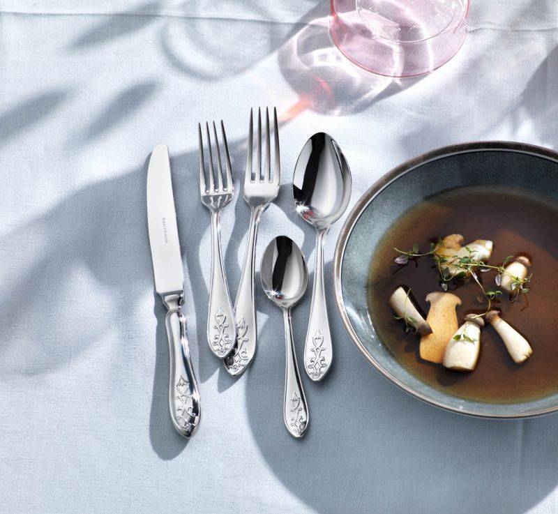 Robbe & Berking Jardin Dessertgabel (18/8 Edelstahl) Bis zu 50% Rabatt