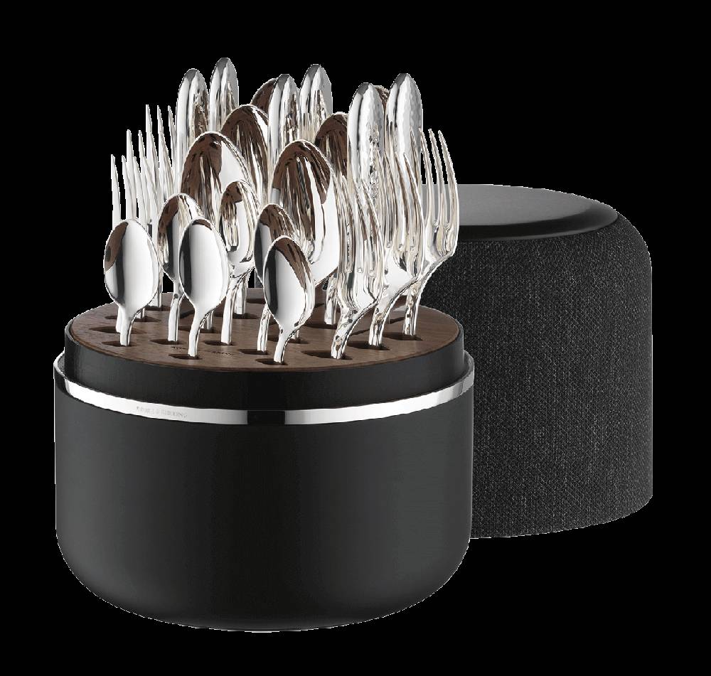 Robbe & Berking The Box Martelé (150g massiv versilbert)