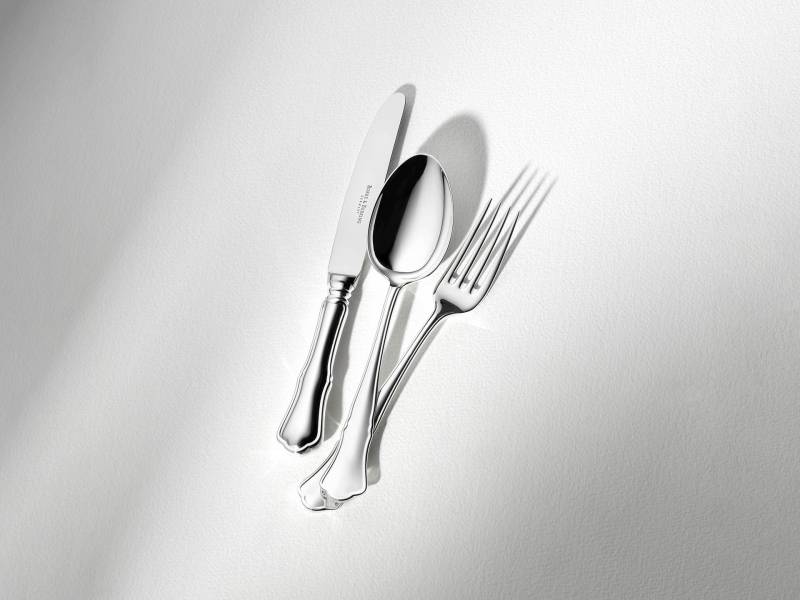 Robbe & Berking Alt-Chippendale 3 tlg. Kinderbesteck (925 Sterlingsilber) Letzte 2 Tage
