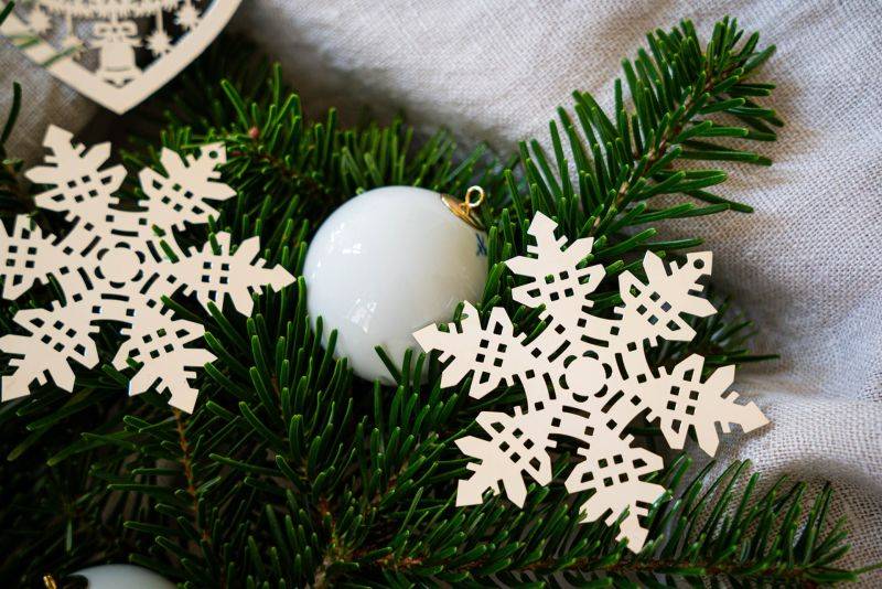 Robbe & Berking Weihnachtsschmuck Eiskristall 1 (90g versilbert)