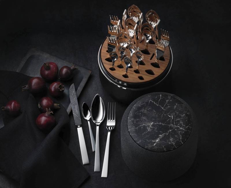 Robbe & Berking The Box Riva - Marble Cut (150g massiv versilbert) Meist gekauft