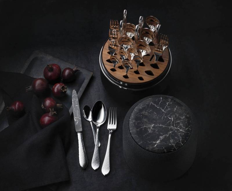 Robbe & Berking The Box Martelé - Marble Cut (150g massiv versilbert) Fabrikpreis