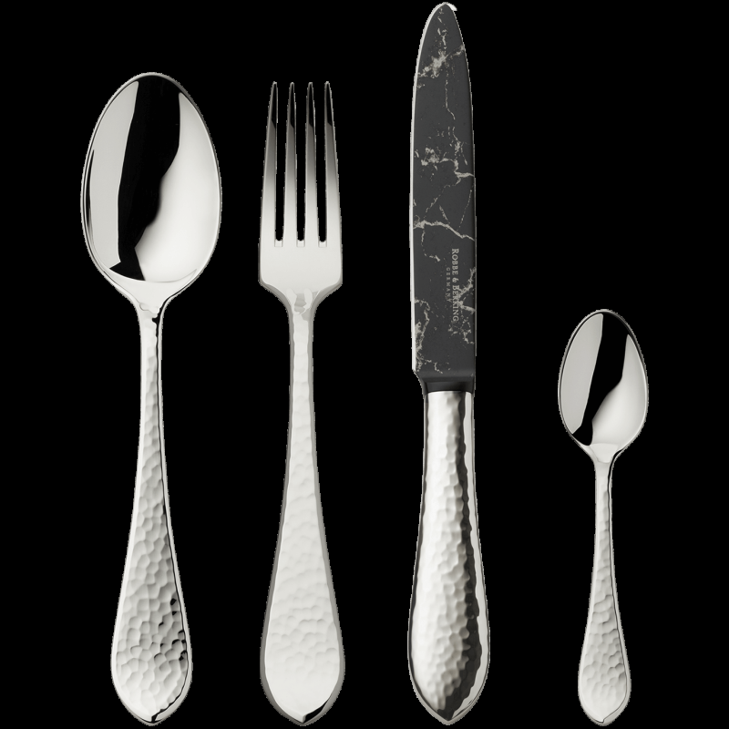 Robbe & Berking The Box Martelé - Marble Cut (150g massiv versilbert) Fabrikpreis