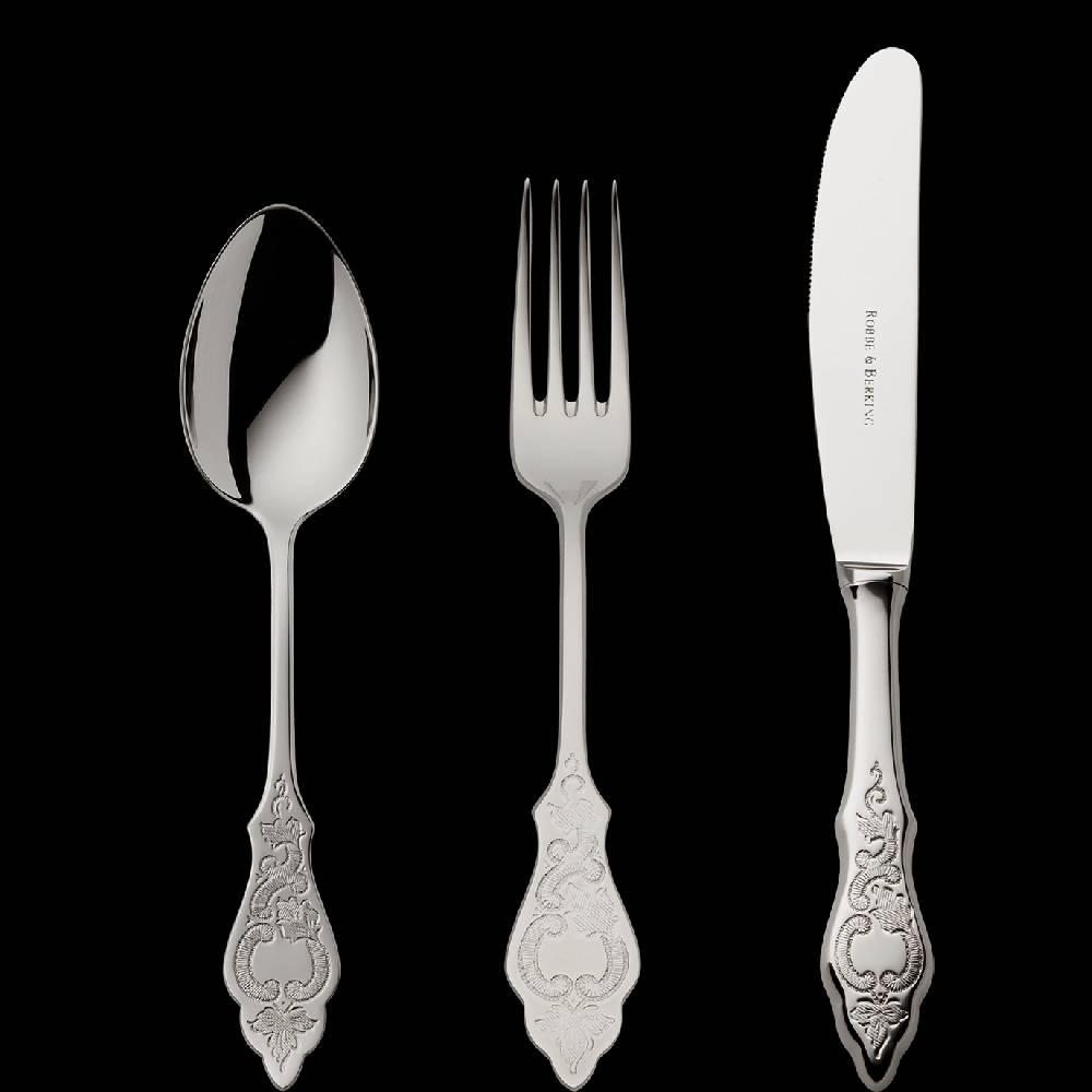Robbe & Berking Ostfriesen 3 tlg. Kinderbesteck (150g massiv versilbert)