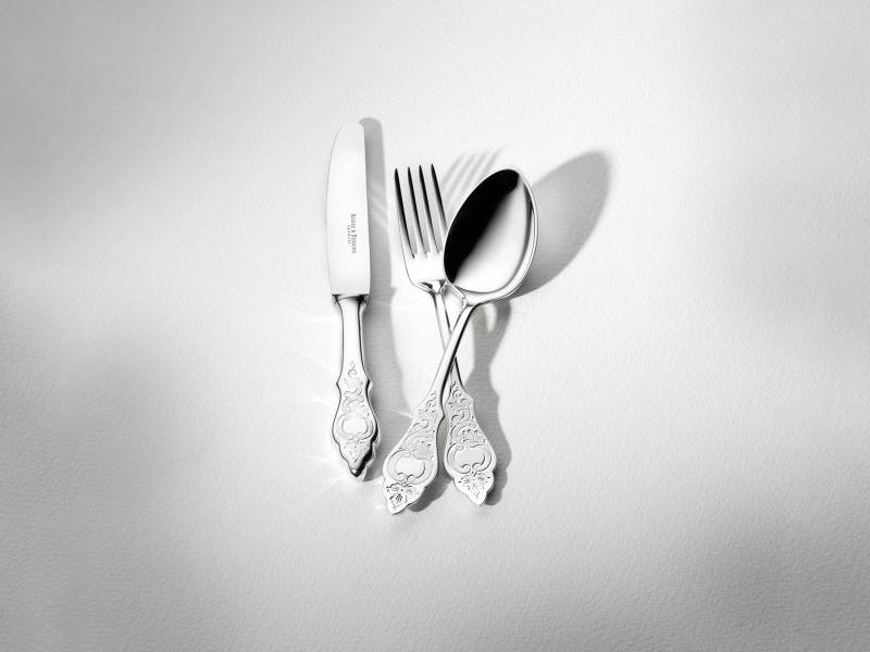 Robbe & Berking Ostfriesen 4 tlg. Kinderbesteck (925 Sterlingsilber) Outlet