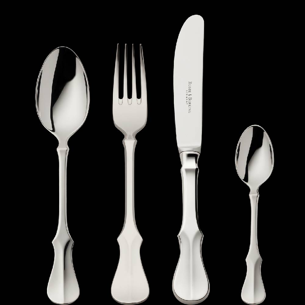 Robbe & Berking Alt-Kopenhagen 4 tlg. Kinderbesteck (925 Sterlingsilber)