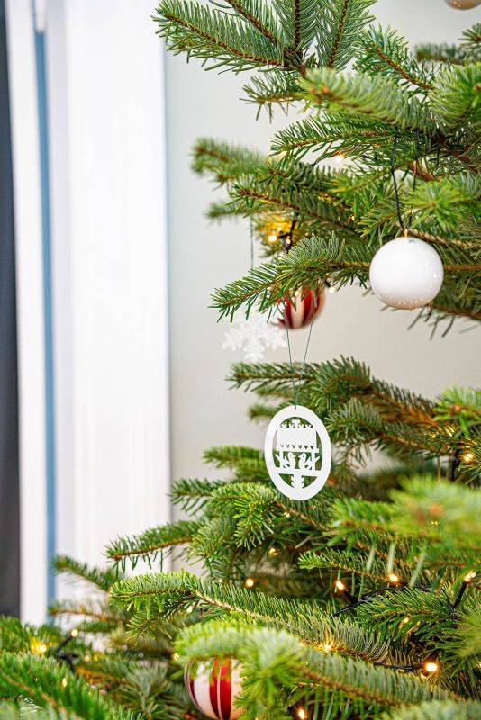Robbe & Berking Weihnachtsschmuck Vogelhaus (90g versilbert)