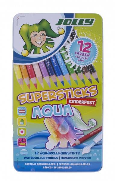 Roth Ideen Jolly Supersticks AQUA 12er