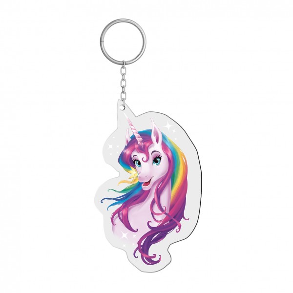 Roth Ideen reflektierender Anhänger Einhornportrait