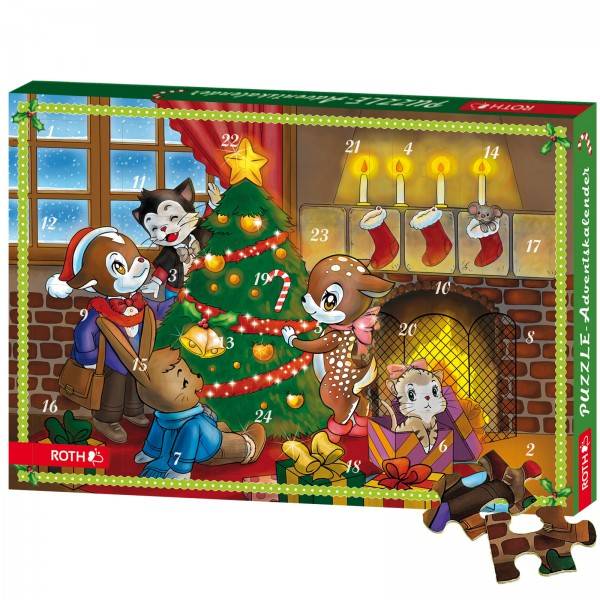 Roth Ideen Puzzle-Adventskalender für Minis