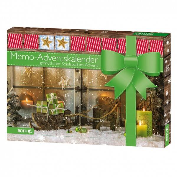 Roth Ideen Memo-Adventskalender für Erwachsene