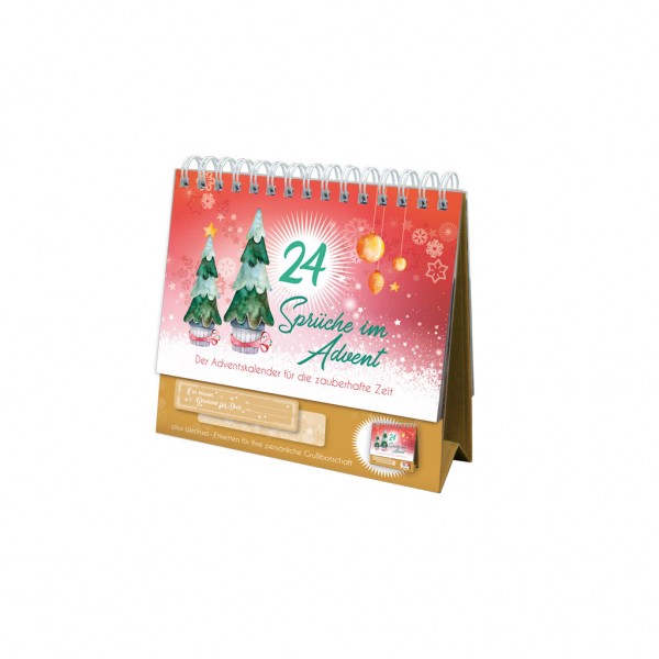 Roth Ideen Sprüche-Adventskalender Motiv: Tannen