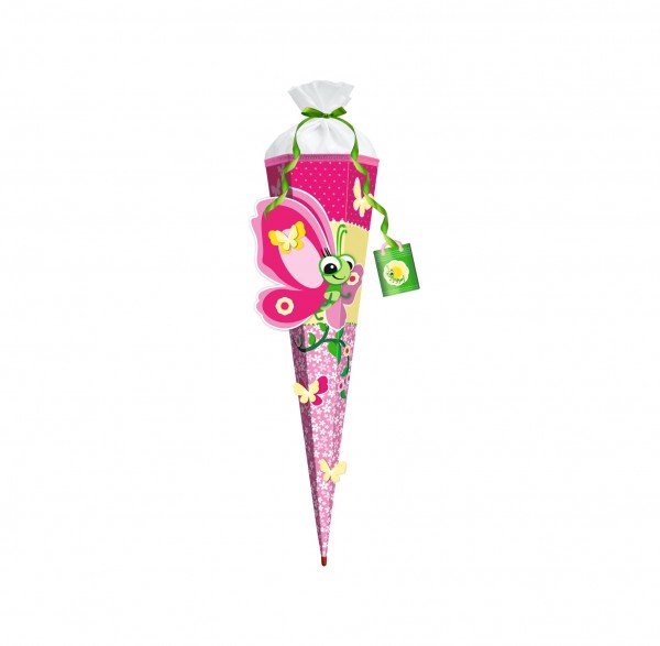 Roth Ideen Schultüte zum Selber basteln 80cm, Schmetterling Lilly