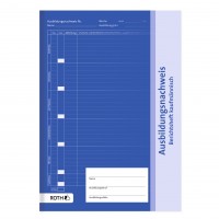 Roth Ideen Ausbildungsnachweis, A4, 1 Woche 2 Seiten, gewerblich / technisch Online Shopping