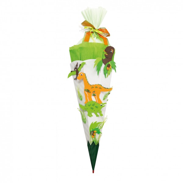 Roth Ideen Bastelset Schultüte groß 68cm, Dino