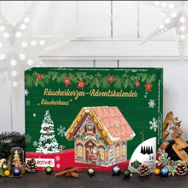 Roth Ideen Adventskalender Räucherhaus Weihnacht Bis zu 50% Rabatt