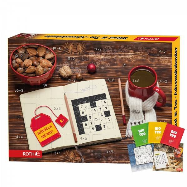Roth Ideen Rätsel & Tee-Adventskalender Nur für heute