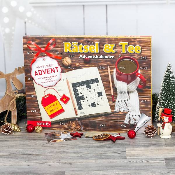 Roth Ideen Rätsel & Tee-Adventskalender Nur für heute