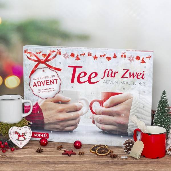 Roth Ideen Tee-Adventskalender für Zwei Vierteljährliche Förderung