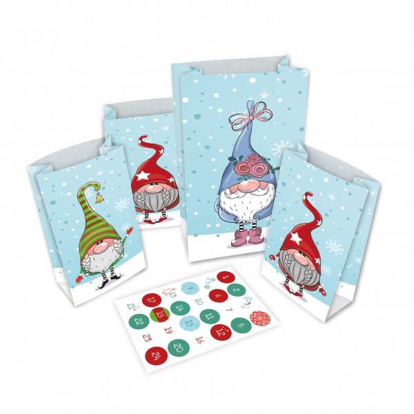 Roth Ideen 24 Adventstütchen "Wichtel"