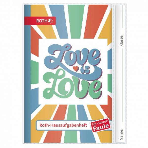 Roth Ideen Hausaufgabenheft Teens für clevere Faule Love