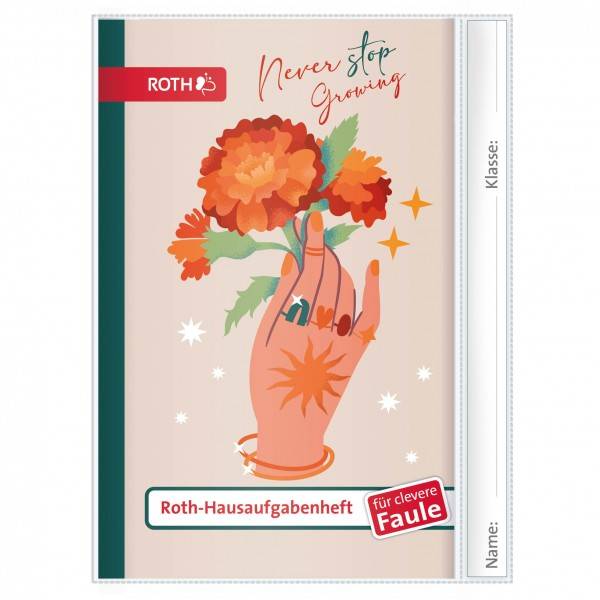 Roth Ideen Hausaufgabenheft Teens für clevere Faule Flowers