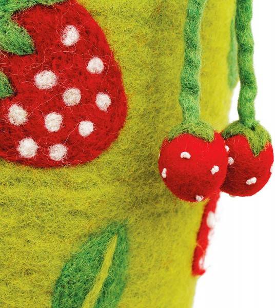 Roth Ideen Schultüte groß 70cm, gefilzt Erdbeeren Fabrik Onlineshop