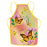Roth Ideen Kinderschürze, ca. 40x60 cm, zum Malen und Basteln, 100% Polyester, Magisches Einhorn Sonderangebot