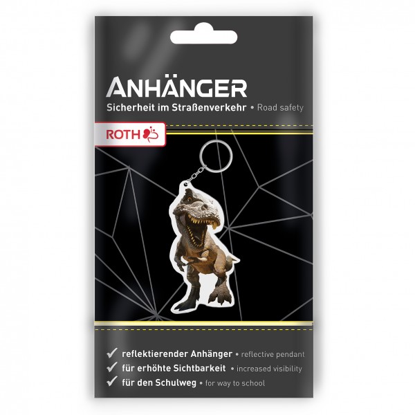 Roth Ideen reflektierender Anhänger Tyrannosaurus Preisnachlass