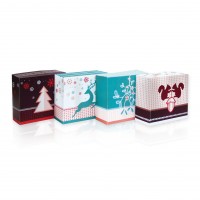 Roth Ideen 24 Adventstütchen "Hygge-Style" mit 24 Tütchen und Zahlenetiketten 1-24 Black Friday