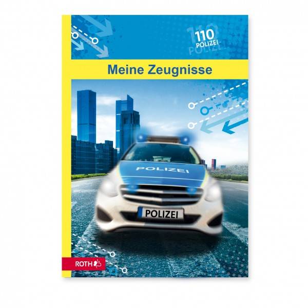 Roth Ideen Zeugnismappe Polizei 110
