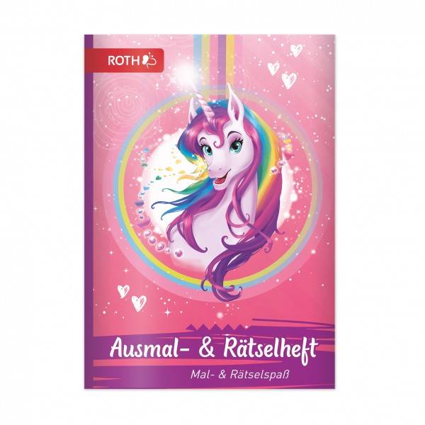 Roth Ideen Ausmal-Set Einhornportrait Letzte 2 Tage