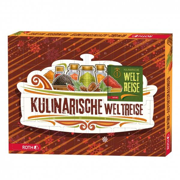 Roth Ideen BIO Gewürz-Adventskalender - kulinarische Weltreise Sonderangebot der Fabrik