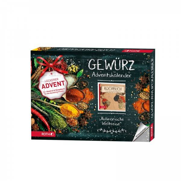 Roth Ideen Bio Gewürz Adventskalender - kulinarische Reise um die Welt Nur noch ein Tag übrig