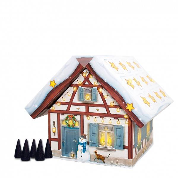 Roth Ideen Adventskalender Räucherhaus Winter