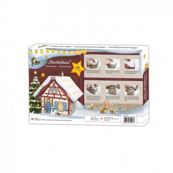 Roth Ideen Adventskalender Räucherhaus Winter Super Rabatt