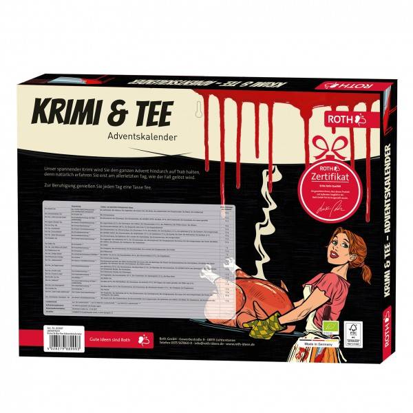 Roth Ideen Krimi & Tee-Adventskalender Riesige Rabatte