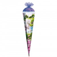 Roth Ideen Geschenk Schultüte klein 35cm, Einhorn mit Fohlen Begrenzt auf 3 Tage