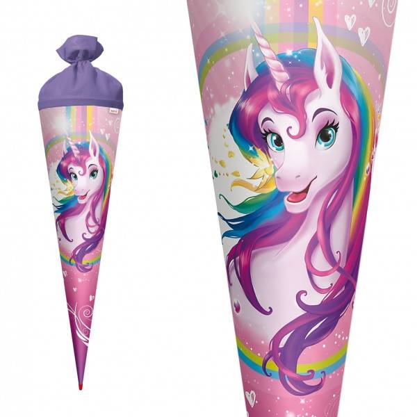 Roth Ideen Schultüte groß 70cm, Einhornportrait Hotsell