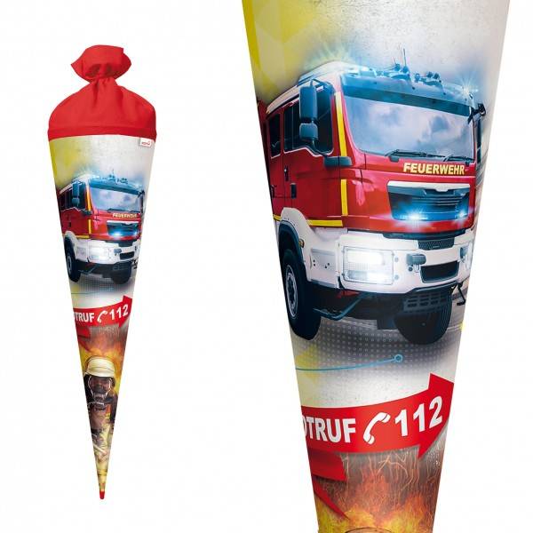 Roth Ideen Schultüte groß 70cm, Feuerwehr Günstiger Verkauf
