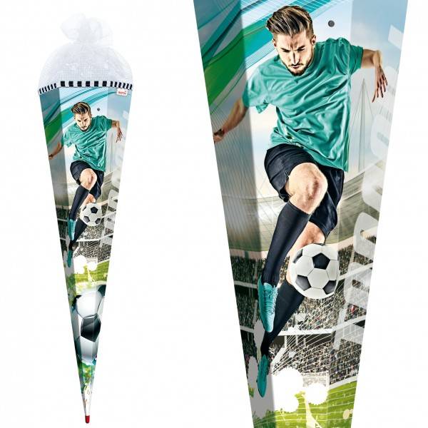 Roth Ideen Schultüte groß 85cm, Fußballstar mit Sound Fabrikverkauf