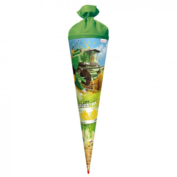 Roth Ideen Schultüte groß 70cm, Mähdrescher